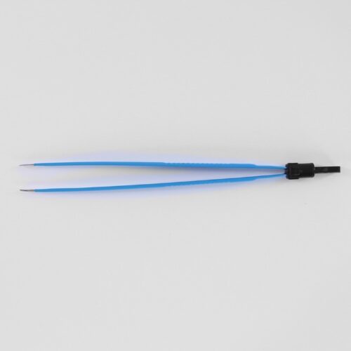 Pinza Bipolar Recta 20 cm 1mm